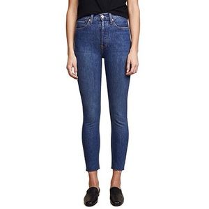 Re/Done Originals High Rise Ankle Crop